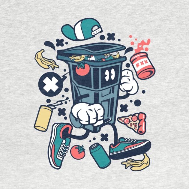 Garbage man by Superfunky